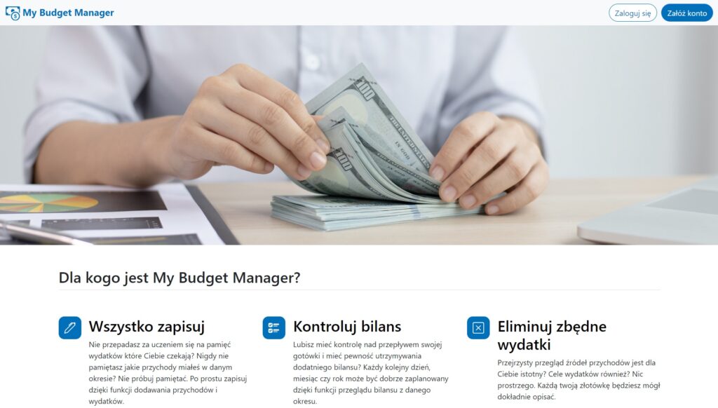 Aplikacja budżetowa