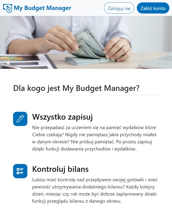 Aplikacja Budżetowa